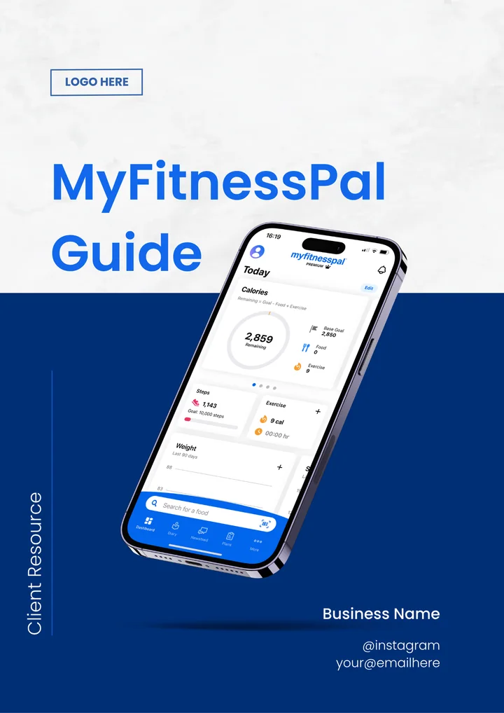 MyFitnessPal Guide cover