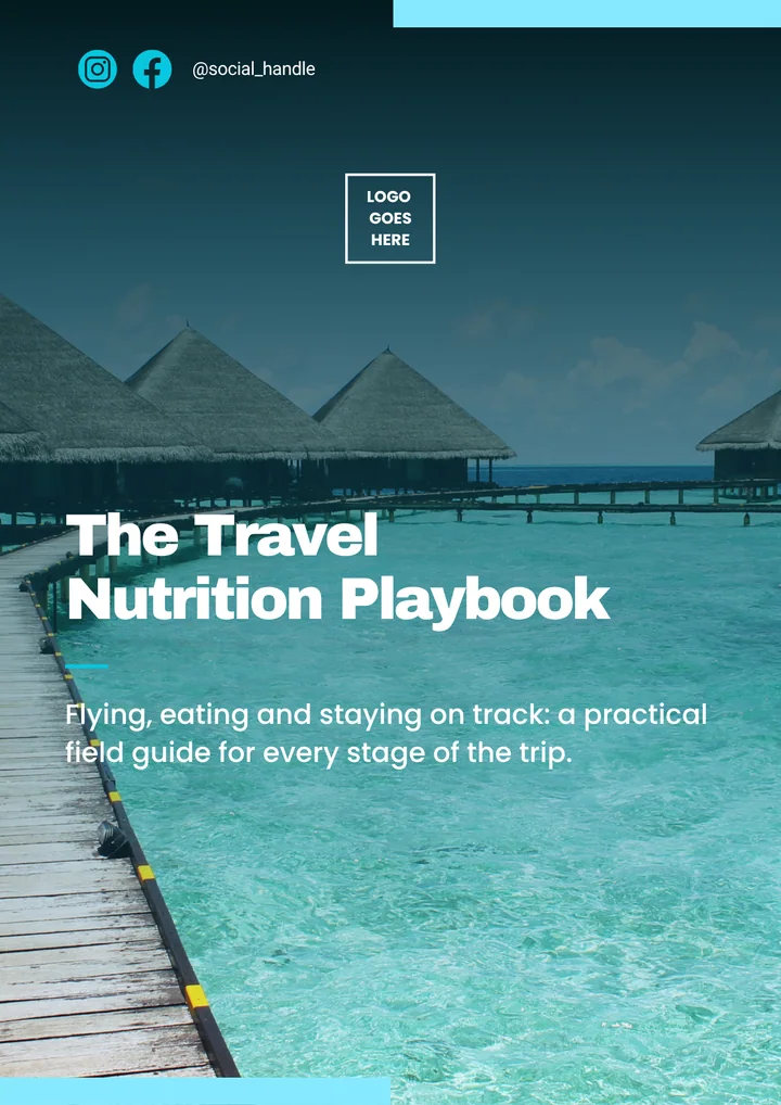 The Travel Nutrition Playbook cover