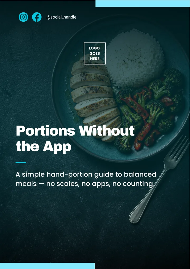 Portions Without the App cover