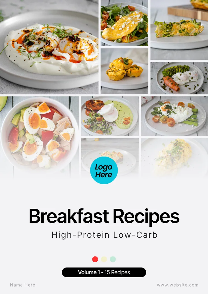 Breakfasts: High-protein, low-carb, volume 1 cover
